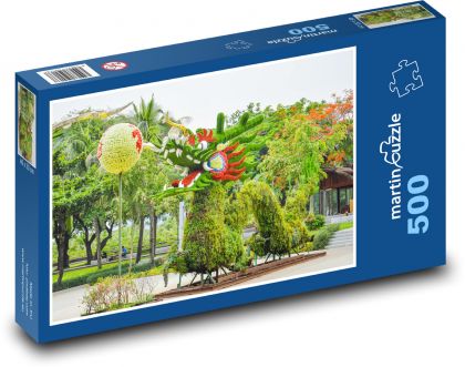 Hainan Island, China - Puzzle of 500 pieces, size 46x30 cm 