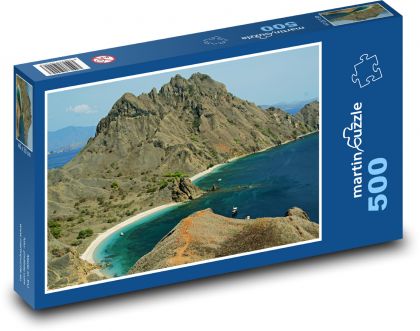 Labuan Bajo - Morze, Indonezja - Puzzle 500 elementów, rozmiar 46x30 cm