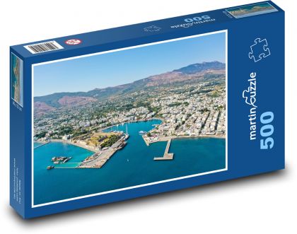 Ostrov - pobrežie, more - Puzzle 500 dielikov, rozmer 46x30 cm 