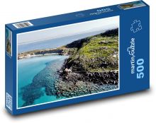 Sardinie - Itálie, moře Puzzle 500 - 46x30 cm