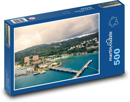 Jamaica - Ocho Rios, sea - Puzzle of 500 pieces, size 46x30 cm 