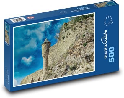 Mont Saint Michel - Abtei, Normandie - Puzzle - 500 Teile