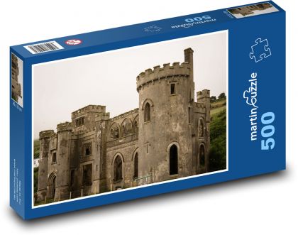 Castle - ruin, Middle Ages - Puzzle of 500 pieces, size 46x30 cm 