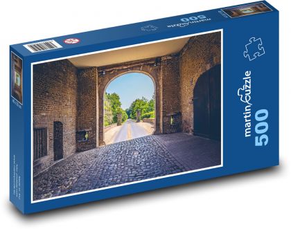 Schloss - Eingang, Architektur - Puzzle - 500 Teile
