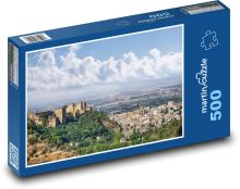 Alhambra - Granada, Architektura Puzzle 500 - 46x30 cm