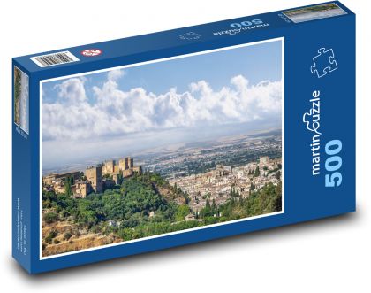 Alhambra - Granada, Architektur - Puzzle - 500 Teile