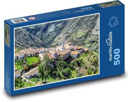 Merida - Venezuela, město - Puzzle 500 dílků, rozměr 46x30 cm