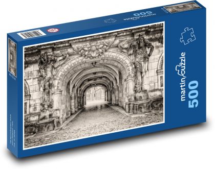 Drážďany - Historické centrum, Nemecko - Puzzle 500 dielikov, rozmer 46x30 cm 