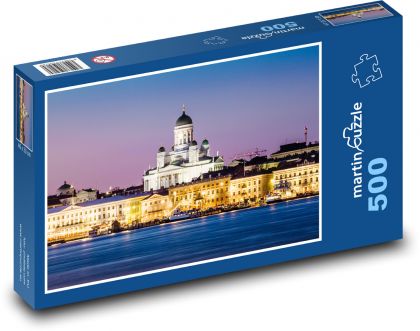 Helsinki Cathedral - Church, Fínsko - Puzzle 500 dielikov, rozmer 46x30 cm 