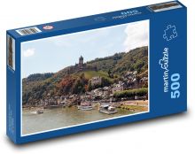 Hrad - lode, vinice Puzzle 500 dielikov - 46 x 30 cm