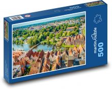 Lübeck - Nemecko, mesto Puzzle 500 dielikov - 46 x 30 cm 