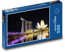 Singapur - Asien, Luxus Puzzle 500 Teile - 46 x 30 cm