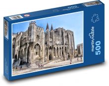 Avignon - papežský palác, Francie Puzzle 500 dílků - 46 x 30 cm