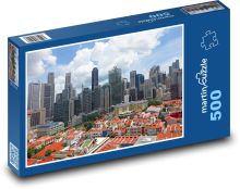 Singapur - Chinatown, miasto Puzzle 500 elementów - 46x30 cm