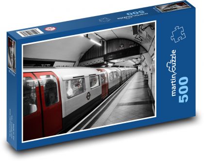 Metro - speed, underground - Puzzle of 500 pieces, size 46x30 cm 