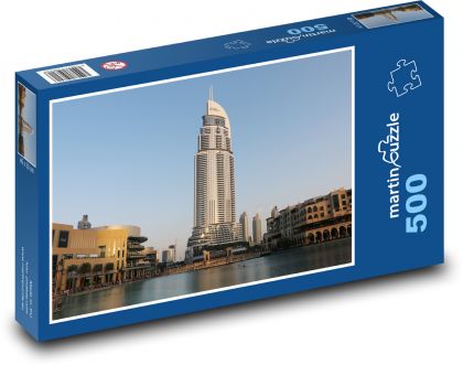 Dubai - department store, mesto.jpg - Puzzle of 500 pieces, size 46x30 cm 