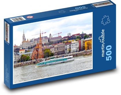 Budapešť - Maďarsko, mesto - Puzzle 500 dielikov, rozmer 46x30 cm 