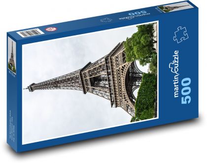 Paříž - Francie, Eifellova věž - puzzle 500 dílků