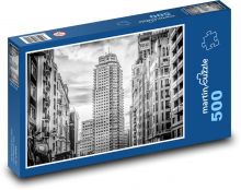 Mrakodrap - Madrid, Španielsko Puzzle 500 dielikov - 46 x 30 cm 