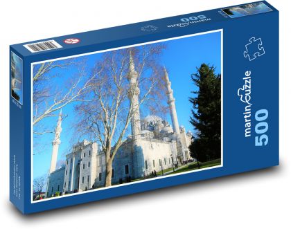 Istanbul - Architektúra, Turecko - Puzzle 500 dielikov, rozmer 46x30 cm 