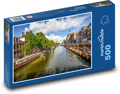 Amsterdam - Holandia, przyroda - Puzzle 500 elementów, rozmiar 46x30 cm