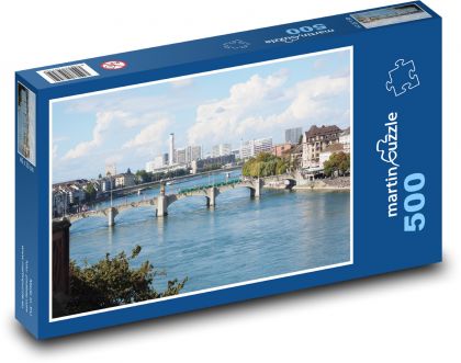 Basel - Schweizer Stadt - Puzzle - 500 Teile