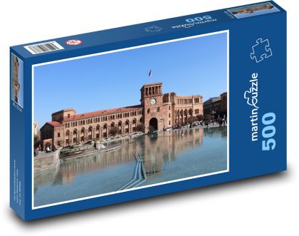 Armenia - Yerevan, city - Puzzle of 500 pieces, size 46x30 cm 