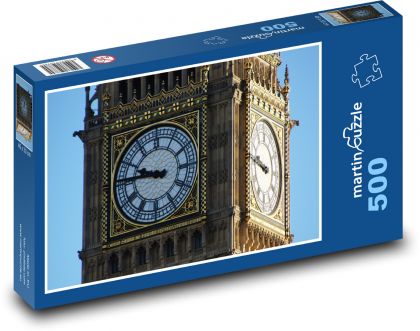 Londýn - veža, hodiny - Puzzle 500 dielikov, rozmer 46x30 cm 