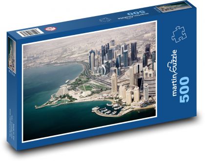 Dubaj - mesto, mrakodrap - Puzzle 500 dielikov, rozmer 46x30 cm 
