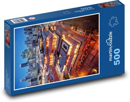 Tempel - Chinatown in Singapur - Puzzle - 500 Teile