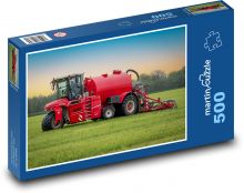 Farm machine in the field Puzzle of 500 pieces - 46 x 30 cm