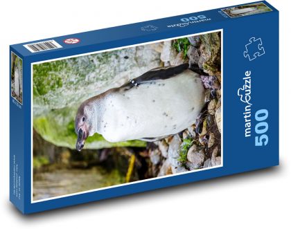 Tučniak - nelietavý vták - Puzzle 500 dielikov, rozmer 46x30 cm 