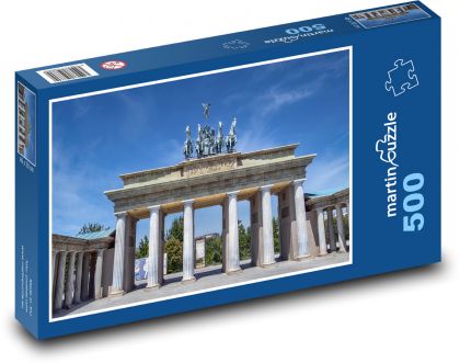 Madrid - budovy, stĺpy - Puzzle 500 dielikov, rozmer 46x30 cm 