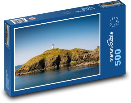 Maják - more, skala - Puzzle 500 dielikov, rozmer 46x30 cm 
