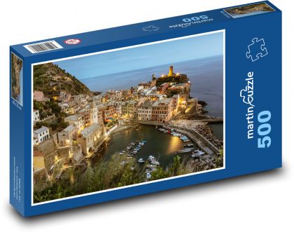 Vernazza - Włochy, Europa - Puzzle 500 elementów, rozmiar 46x30 cm