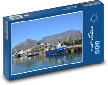 Port - Kapsztad, Republika Południowej Afryki Puzzle 500 elementów - 46x30 cm