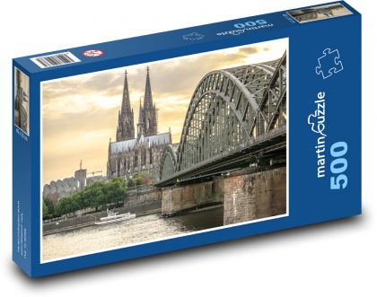Kolín nad Rýnem - Evropa - puzzle 500 dílků