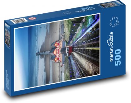 Lanová dráha - tramvaj - puzzle 500 dílků