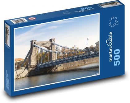 Brücke über den Fluss - Breslau - Puzzle - 500 Teile