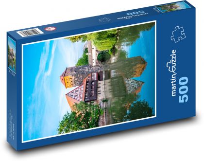 Mesto - príroda - Puzzle 500 dielikov, rozmer 46x30 cm 