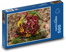 Autumn bouquet Puzzle of 500 pieces - 46 x 30 cm 