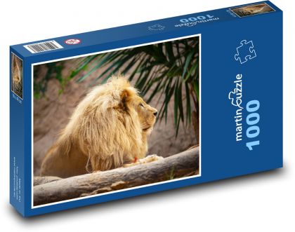 Lev - král zvířat - puzzle 1000 dílků