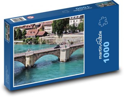 Bern - Switzerland, bridge - Puzzle 1000 pieces, size 60x46 cm 