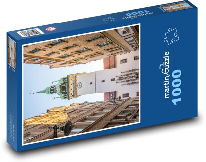 City tower - Puzzle 1000 pieces, size 60x46 cm 