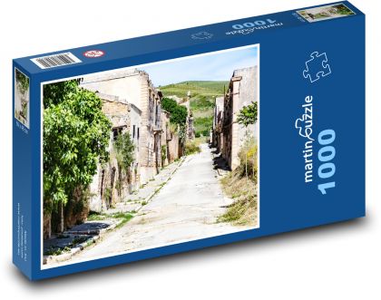Itálie - Sicílie, město - puzzle 1000 dílků