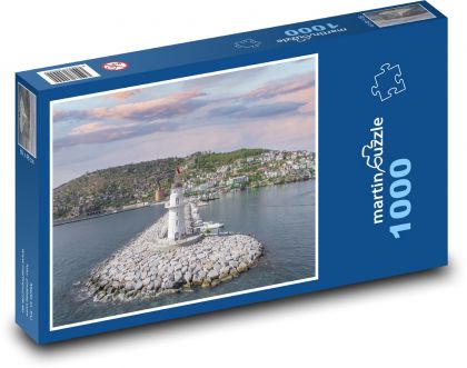 Alanya - Turkey, lighthouse - Puzzle 1000 pieces, size 60x46 cm 