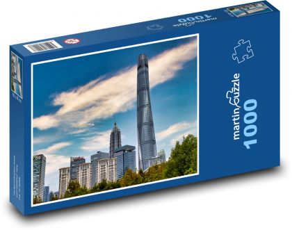 Wolkenkratzer - Gebäude - Puzzle - 1000 Teile