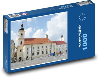 Sibiu - Romania - Puzzle 1000 pieces, size 60x46 cm 