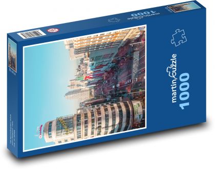 Madryt - Hiszpania - Puzzle 1000 elementów, rozmiar 60x46 cm