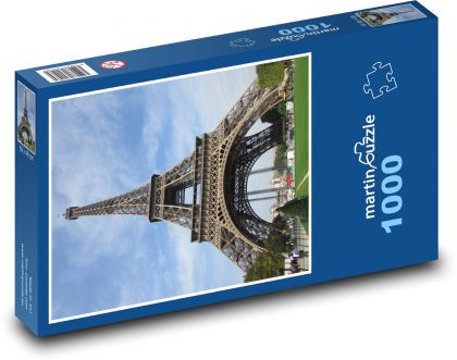 Eiffelova veža - Paríž, Francúzsko - Puzzle 1000 dielikov, rozmer 60x46 cm